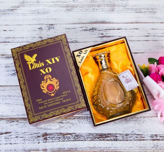  single bottle red wine box with EVA inner custom wine packaging box