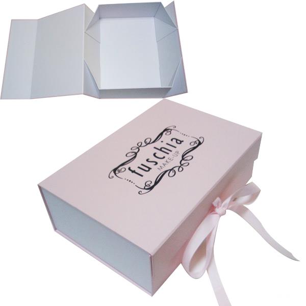 Foldable Gift Boxes Cardboard Collapsible Tie Gift Box (1)
